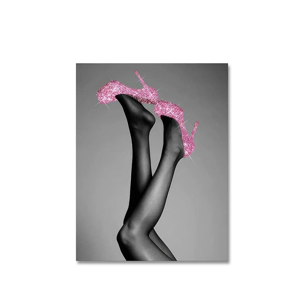 Blush Noir Wall Art