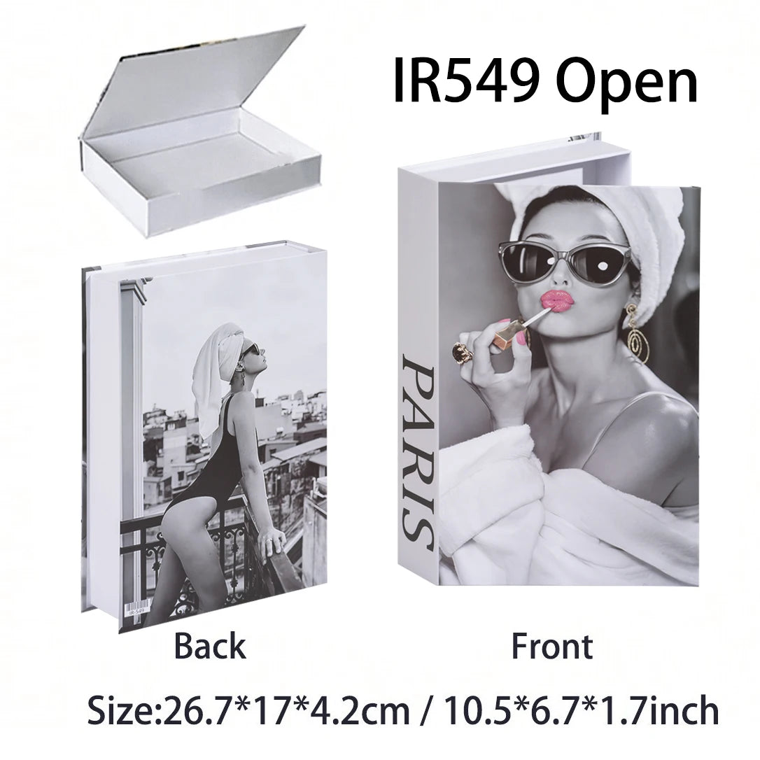 Hidden Luxe Book Storage (Open)