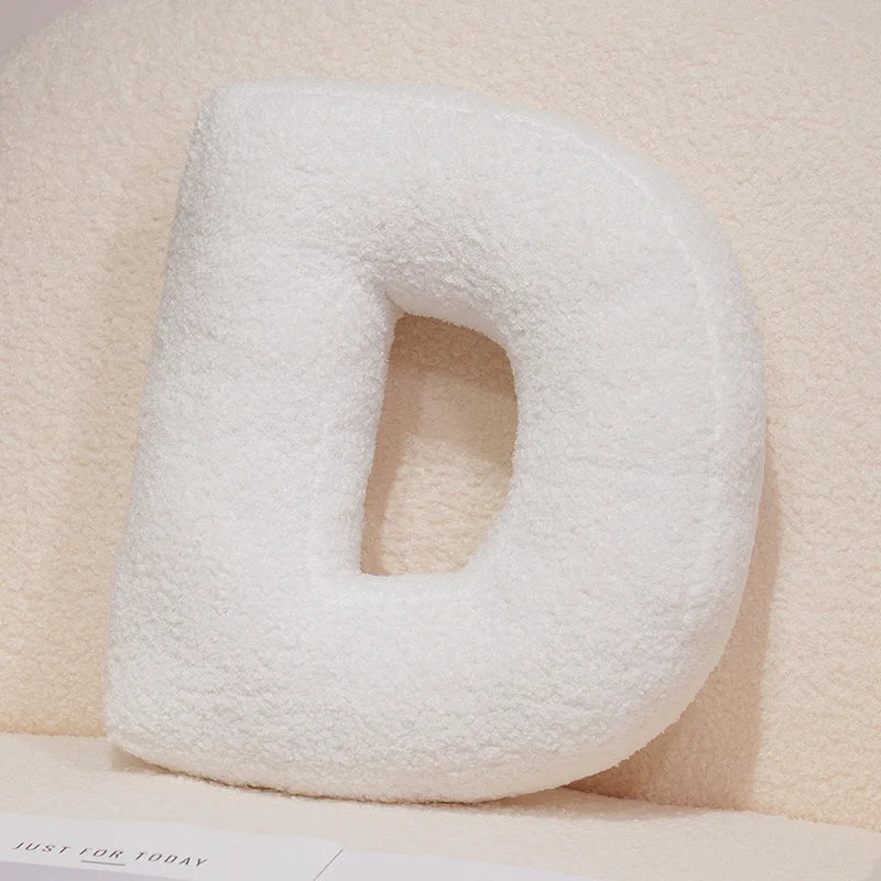 Cozy Letters Pillow