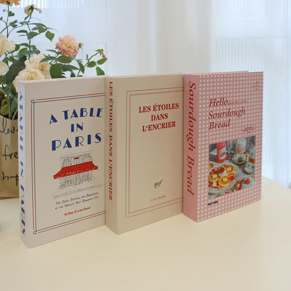 Modern Book Decor (Not Open)