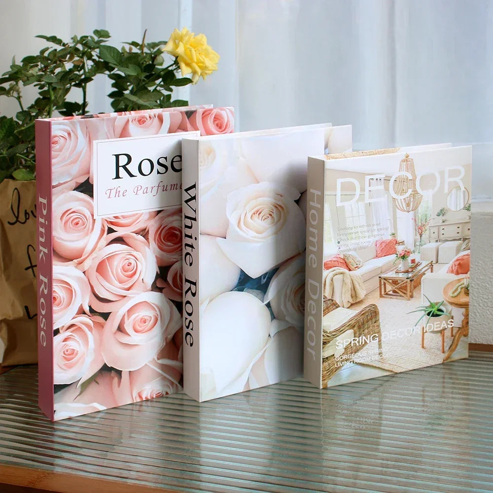Modern Book Decor (Not Open)