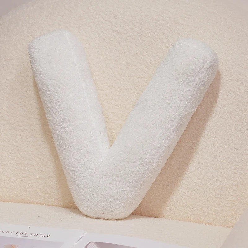 Cozy Letters Pillow