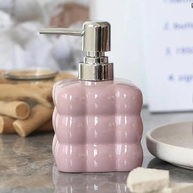 Bubble Ceramic Soap Dispenser