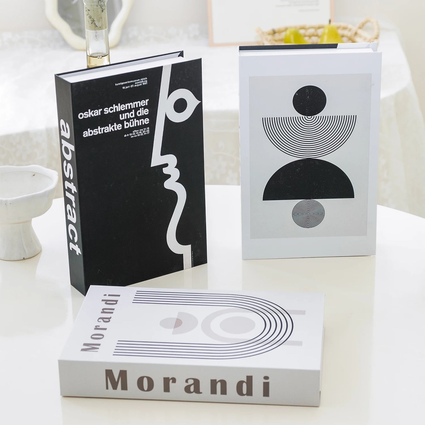 Modern Book Decor (Not Open)