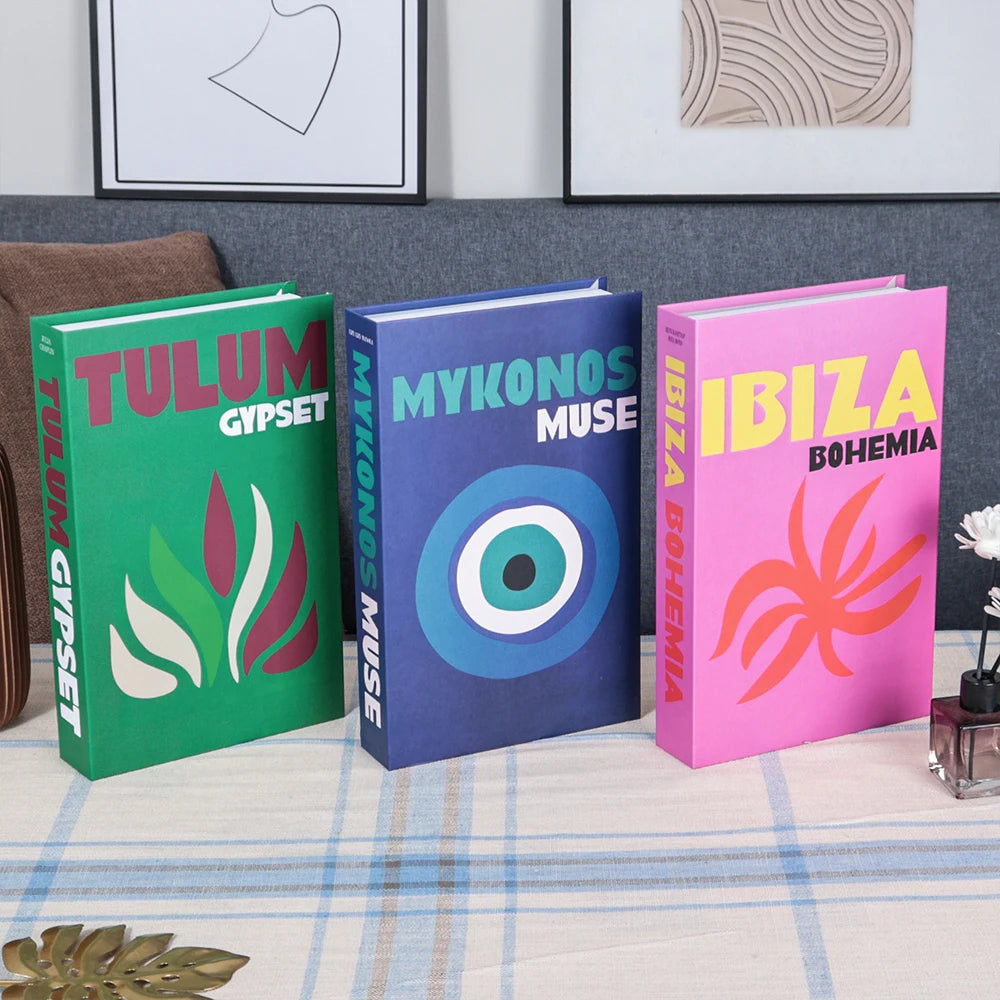 Modern Book Decor (Not Open)