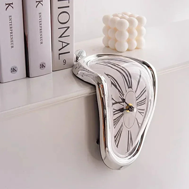 Melting Distorted Wall Clock