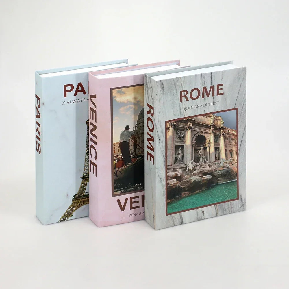 Modern Book Decor (Not Open)
