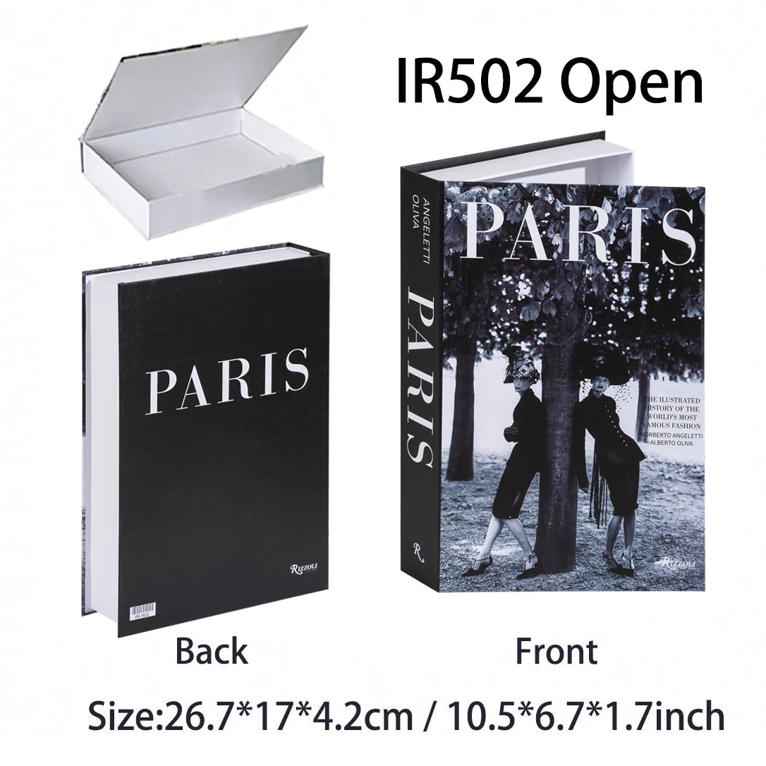 Hidden Luxe Book Storage (Open)