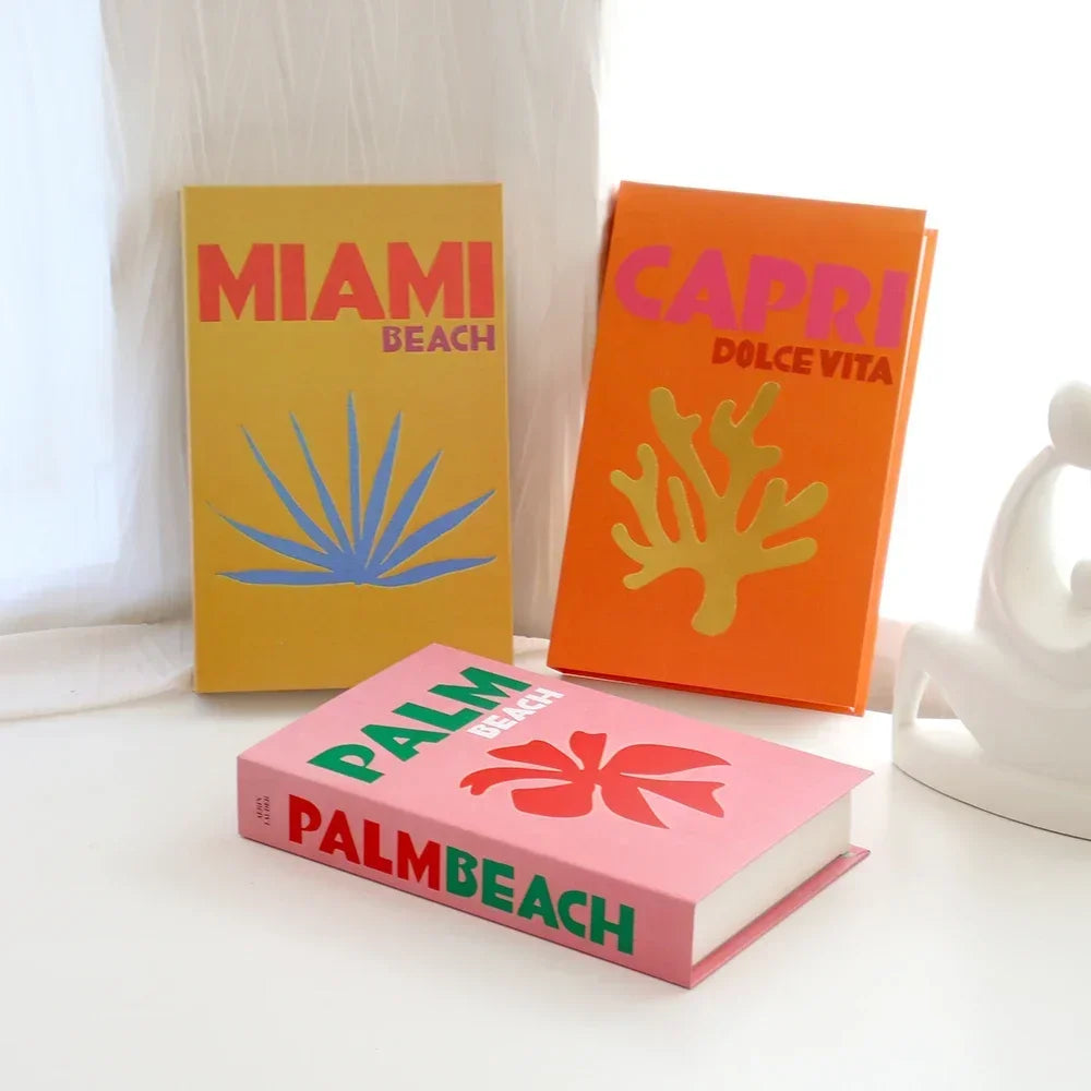 Modern Book Decor (Not Open)