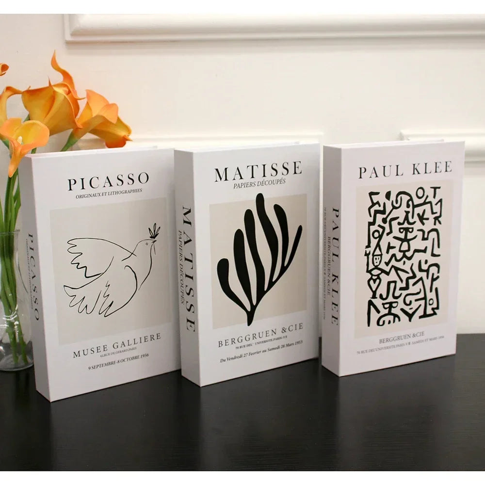 Modern Book Decor (Not Open)