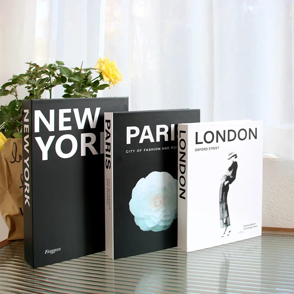 Modern Book Decor (Not Open)