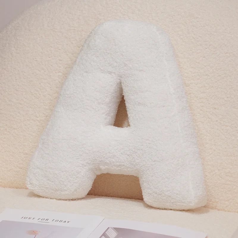 Cozy Letters Pillow