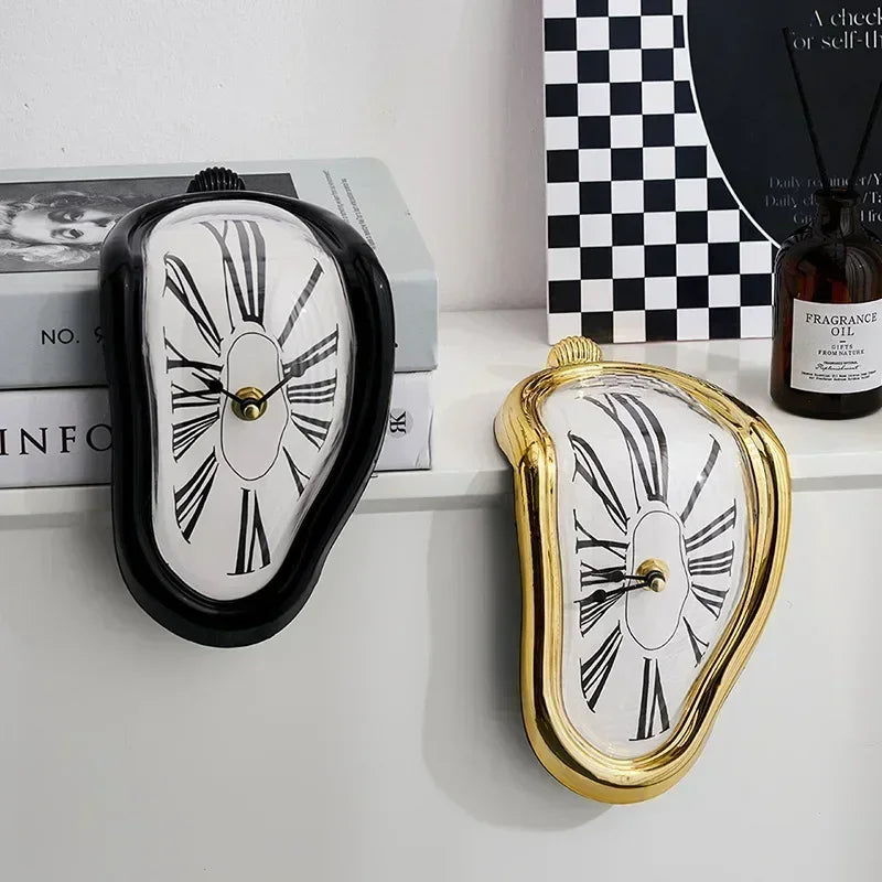 Melting Distorted Wall Clock