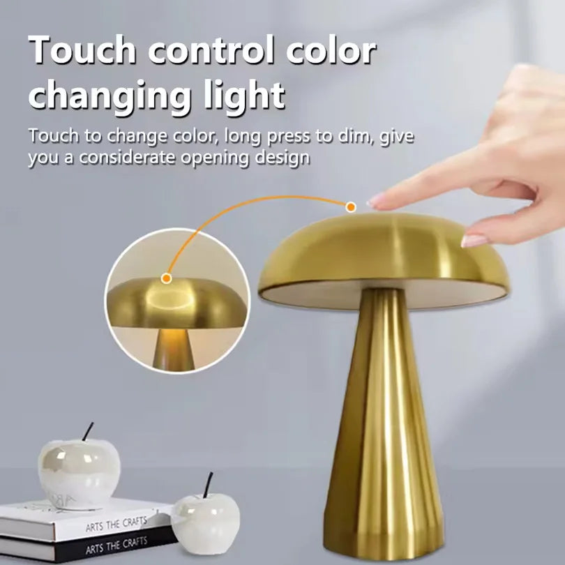 Retro Mushroom Table Lamp