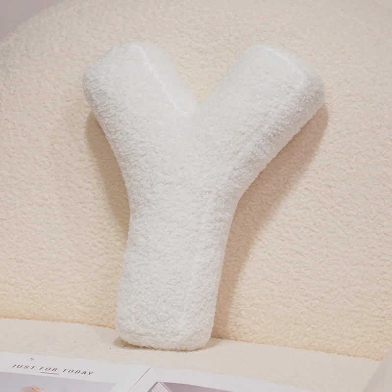 Cozy Letters Pillow