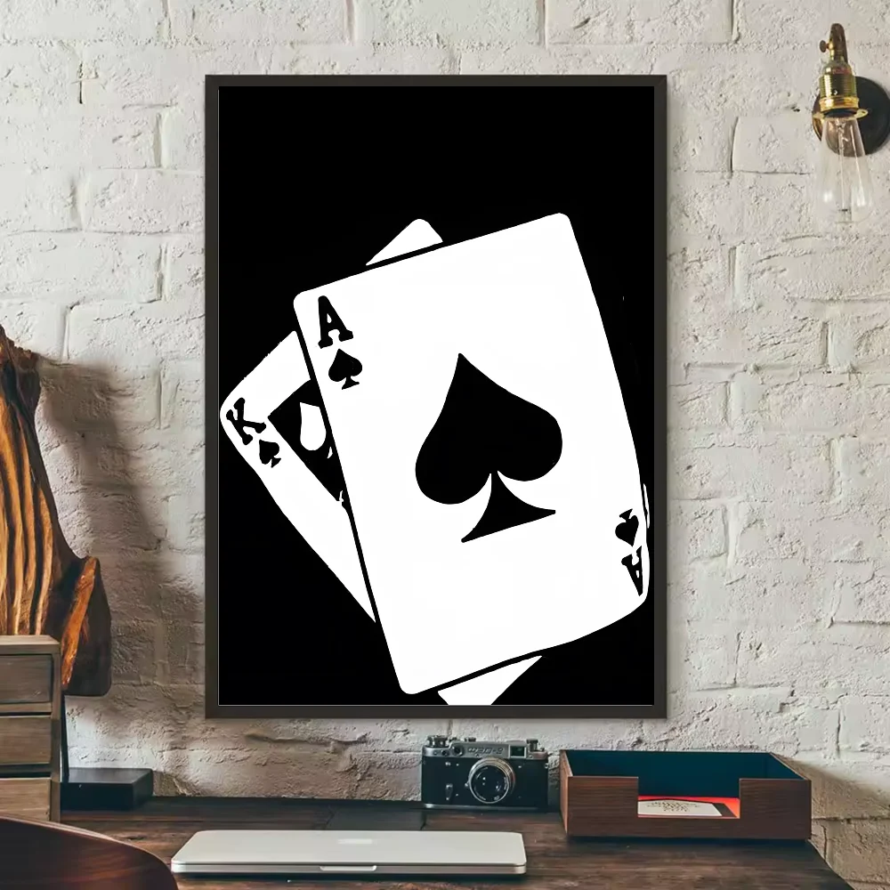 Midnight Luck Aesthetic Wall Print