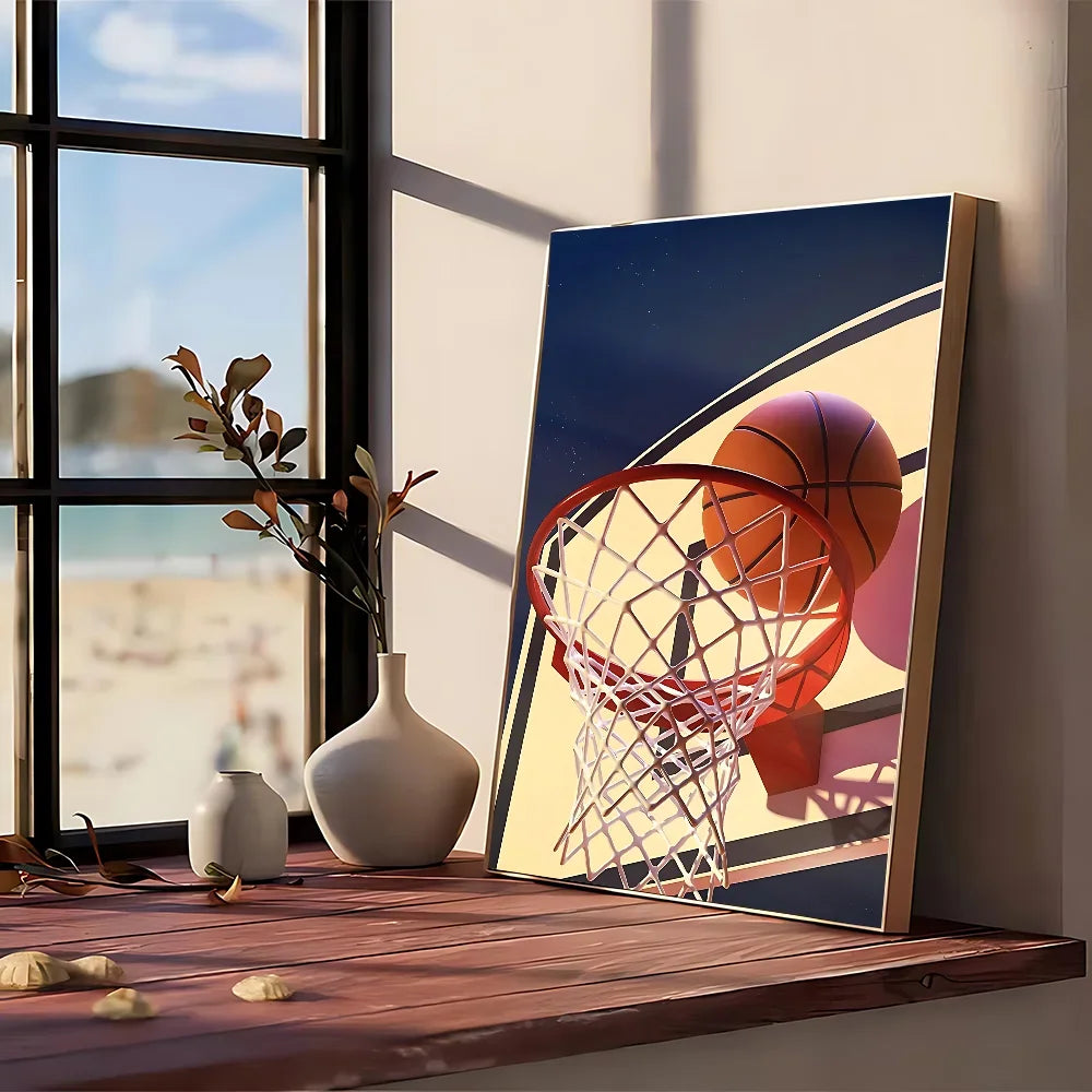 Basketball Aesthetic Wall Posters