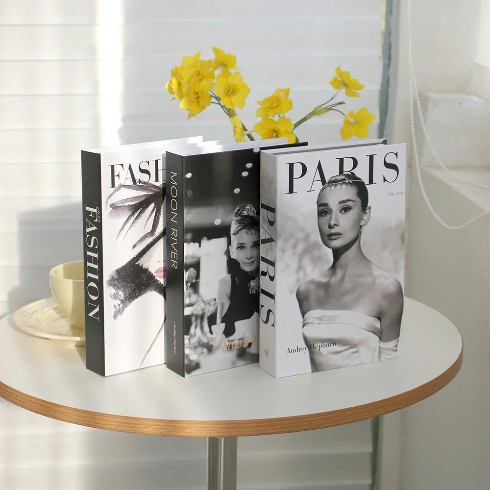 Modern Book Decor (Not Open)