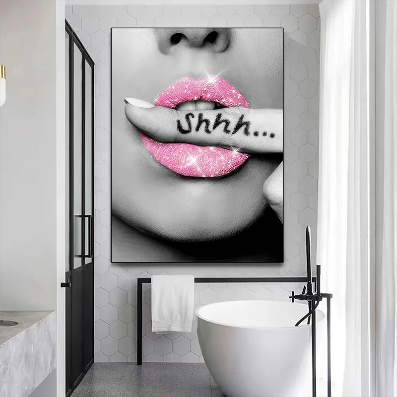 Blush Noir Wall Art