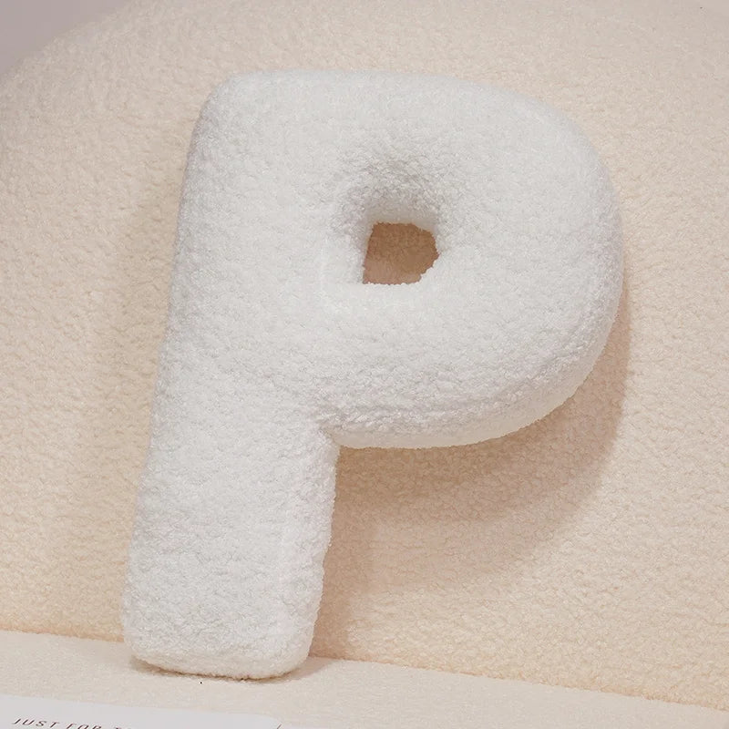 Cozy Letters Pillow