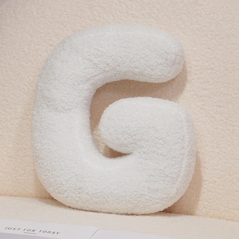 Cozy Letters Pillow