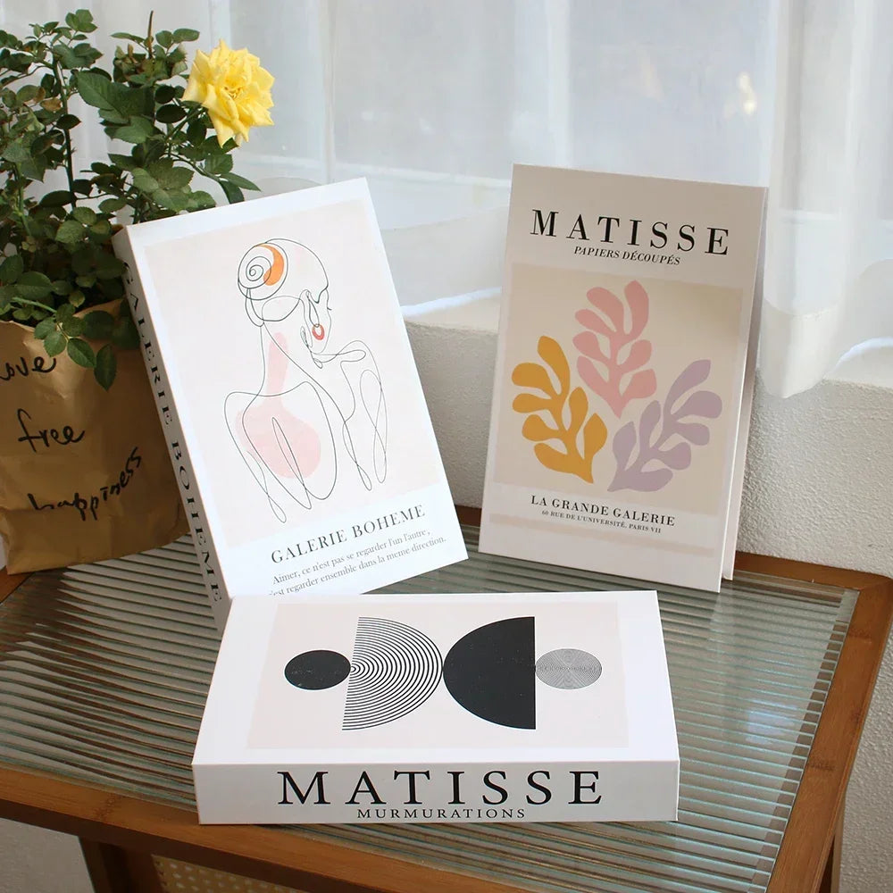 Modern Book Decor (Not Open)