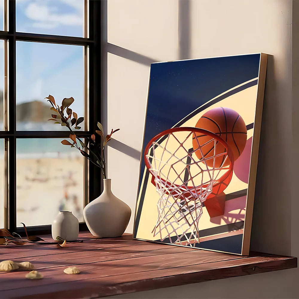 Basketball Aesthetic Wall Posters