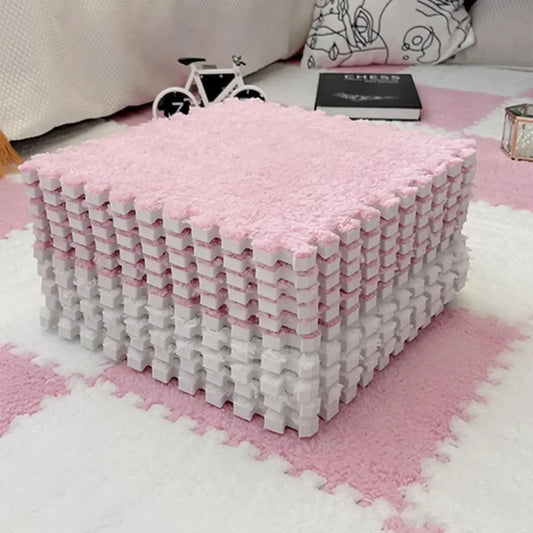 Plush Interlocking Floor Tiles