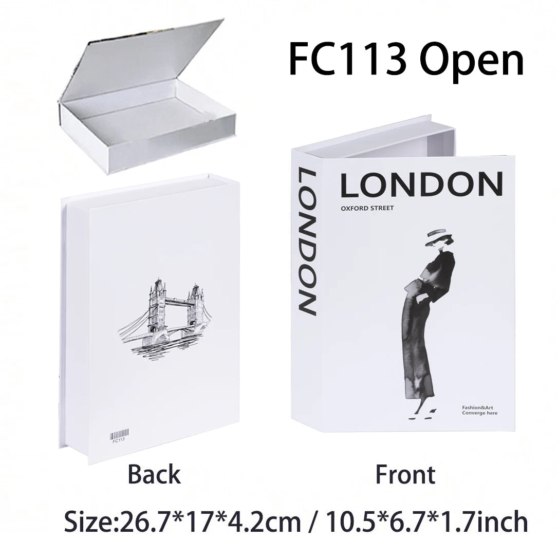 Hidden Luxe Book Storage (Open)