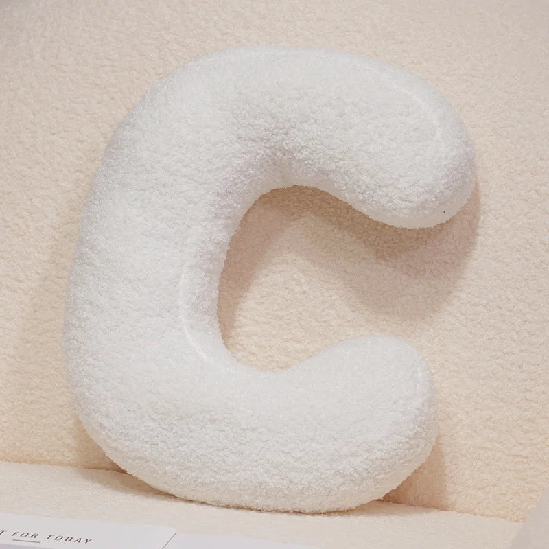 Cozy Letters Pillow