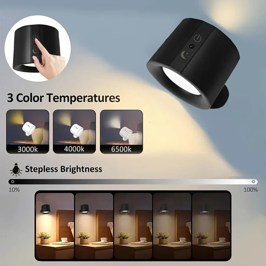 Double Head Magnetic LED Wall Lamp
