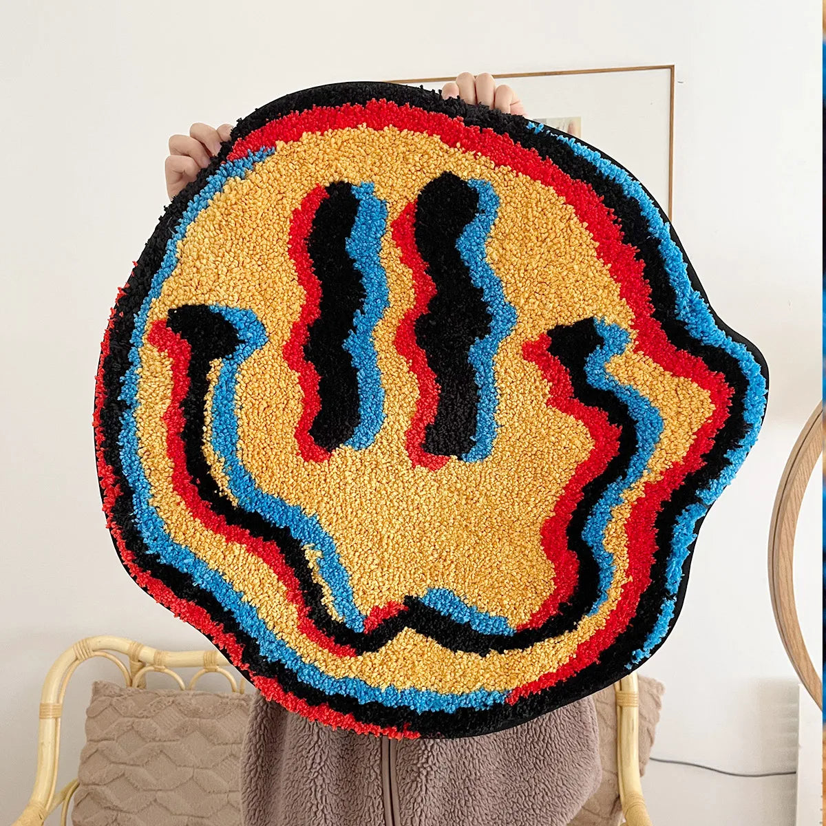 Melted Smile Accent Rug