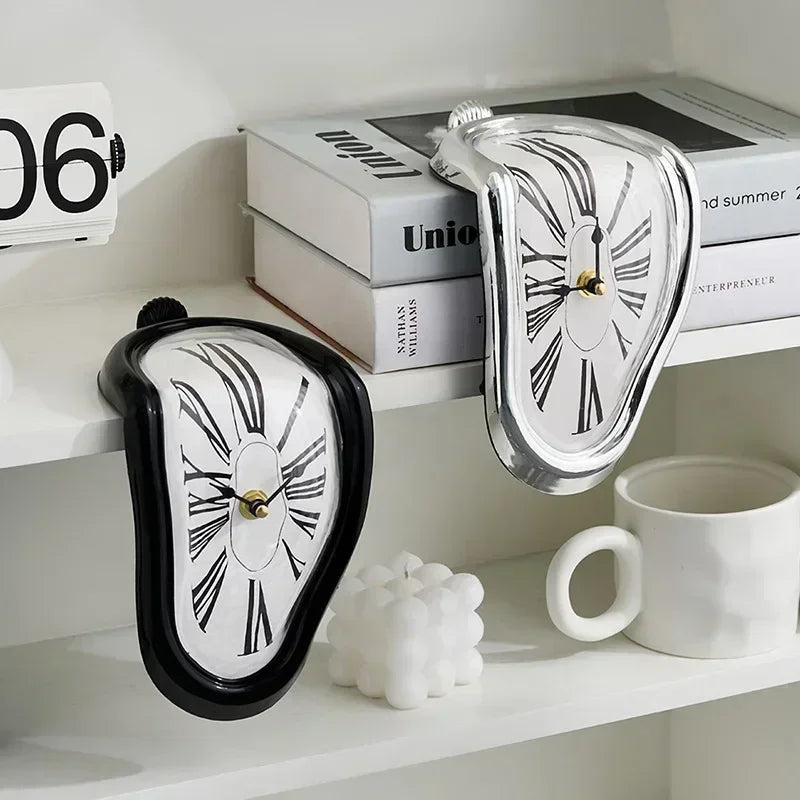 Melting Distorted Wall Clock