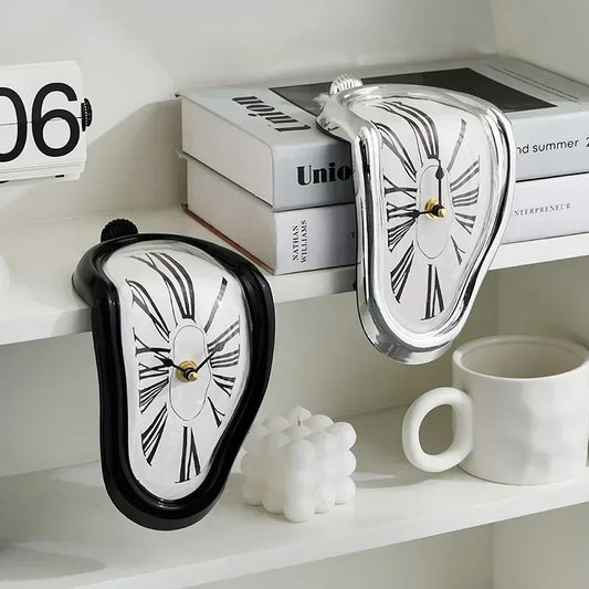 Melting Distorted Wall Clock