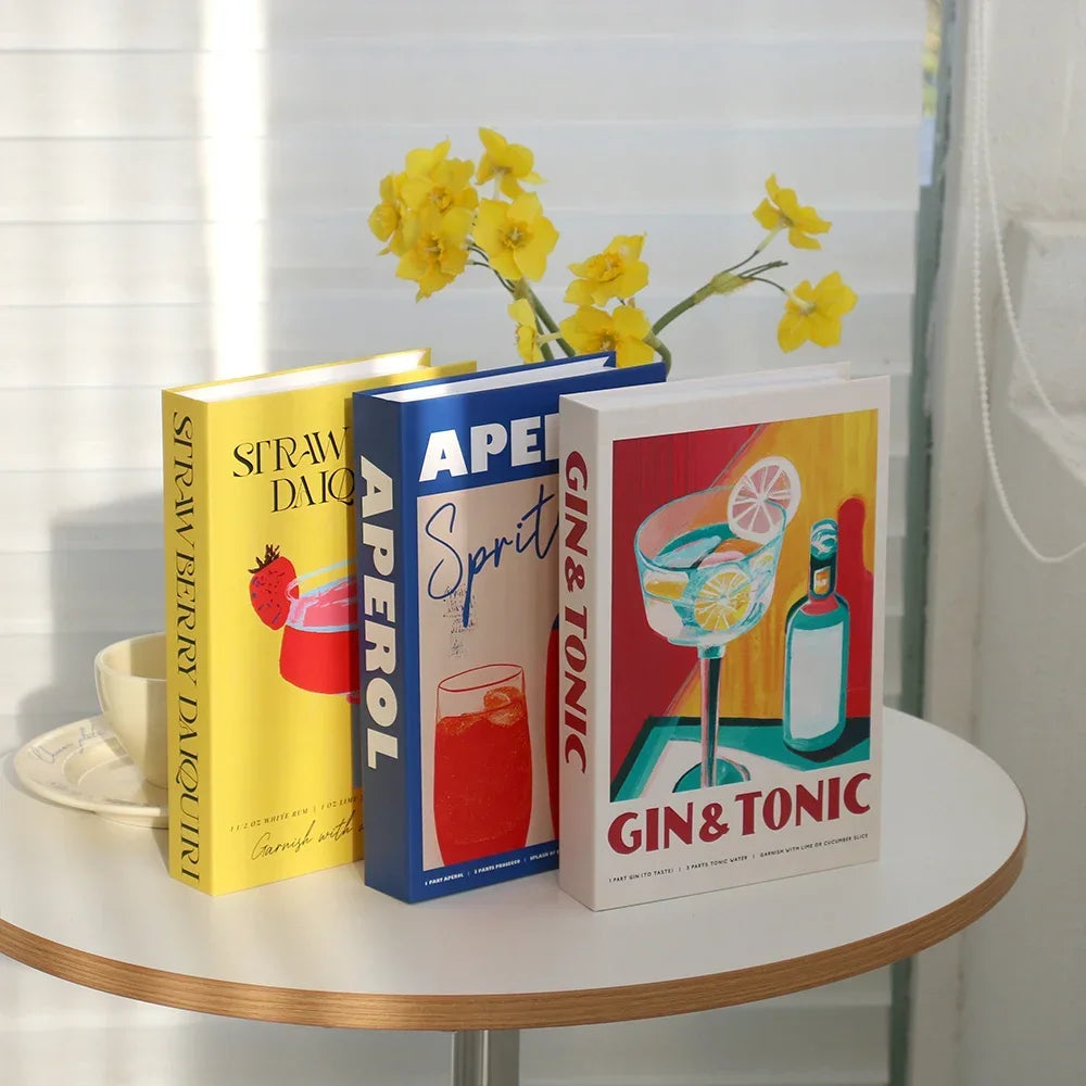 Modern Book Decor (Not Open)
