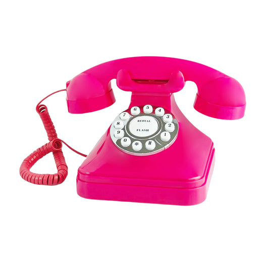 Retro Pop Corded Phone