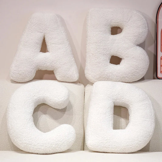 Cozy Letters Pillow