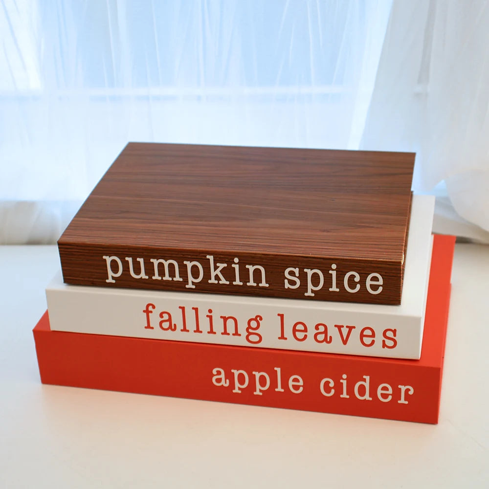 Modern Book Decor (Not Open)