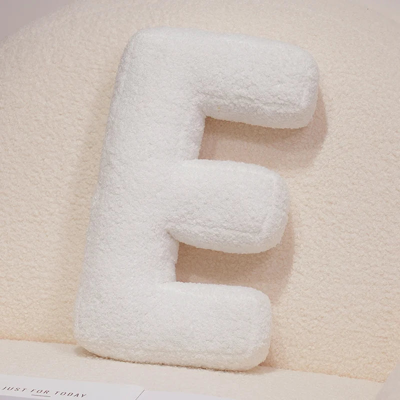 Cozy Letters Pillow
