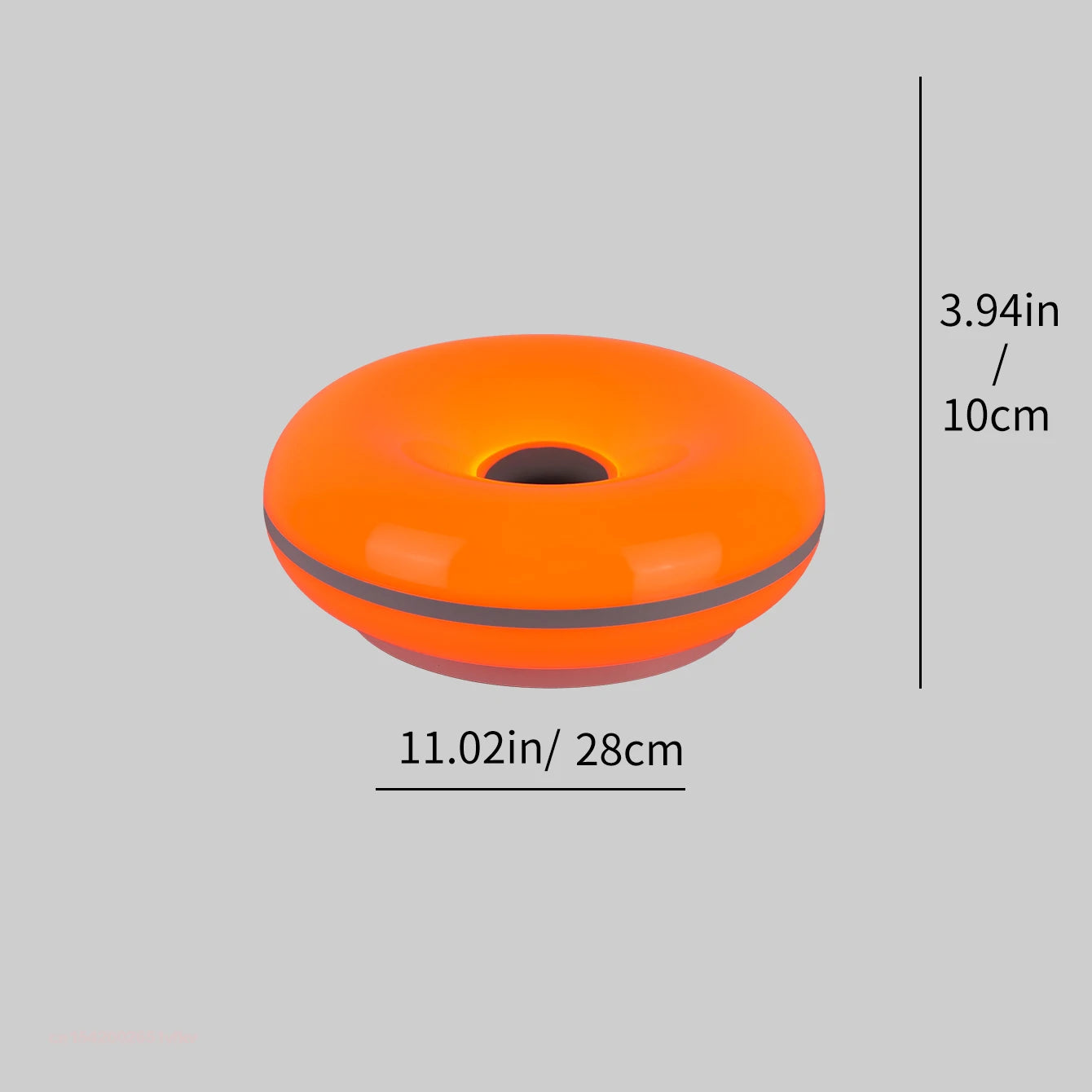 Donut table lamp