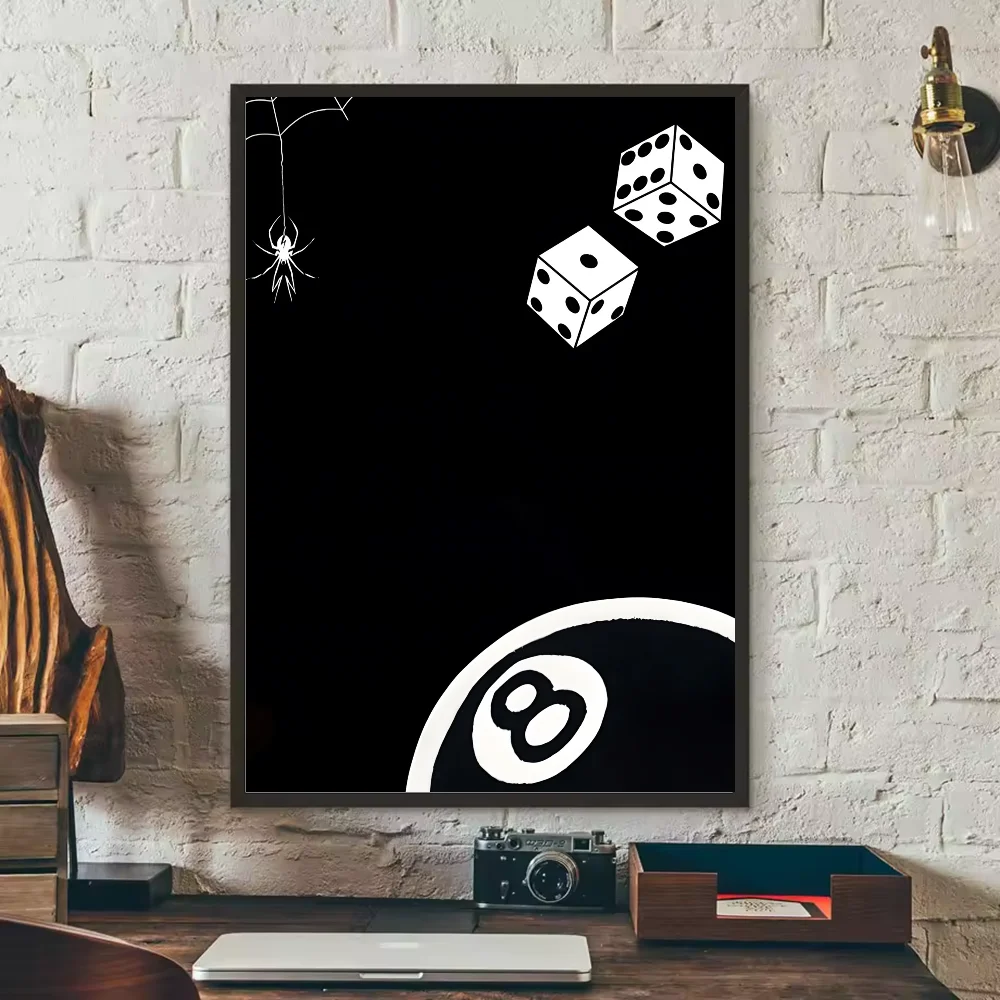 Midnight Luck Aesthetic Wall Print
