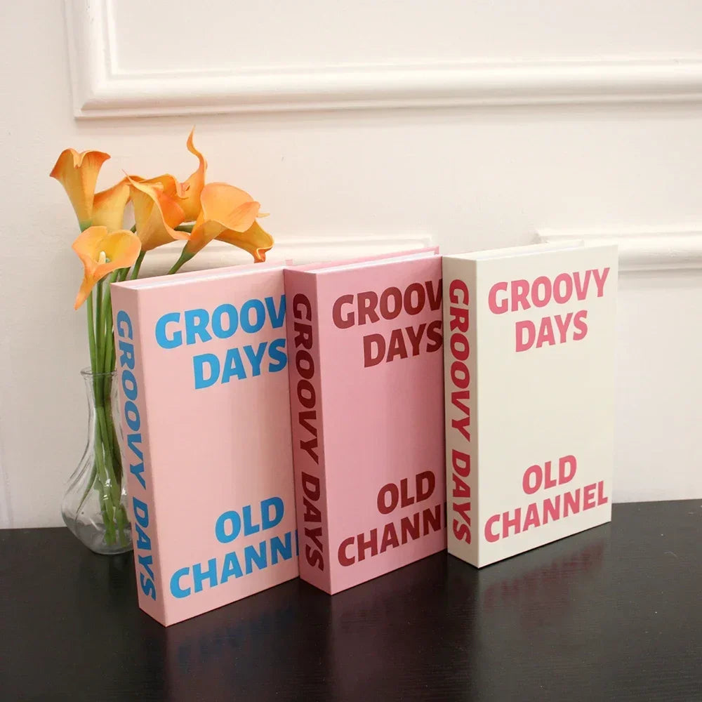 Modern Book Decor (Not Open)