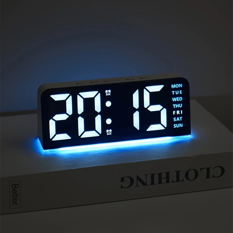 Digital LED Alarm Clock