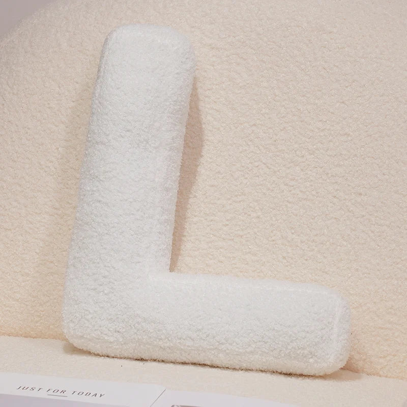 Cozy Letters Pillow