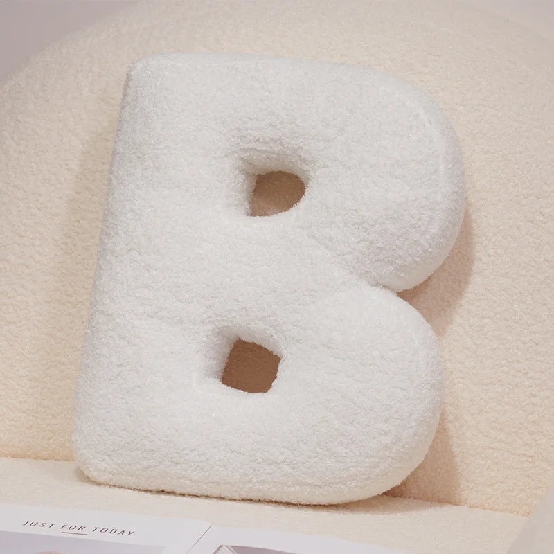 Cozy Letters Pillow