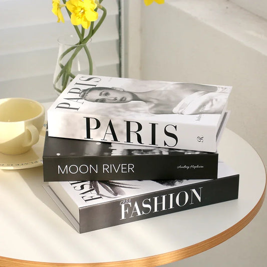 Modern Book Decor (Not Open)