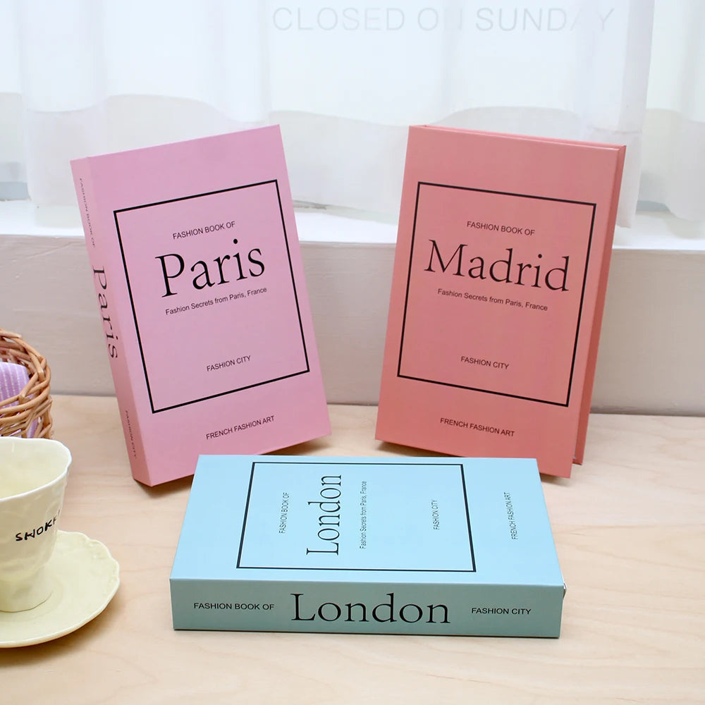 Modern Book Decor (Not Open)