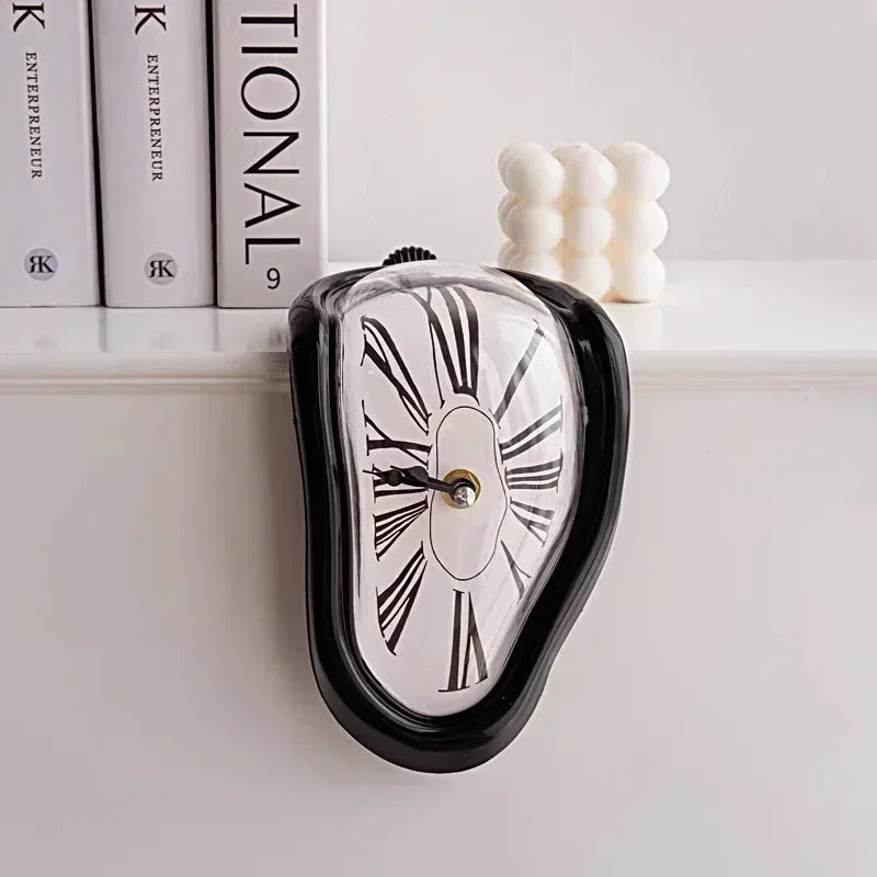 Melting Distorted Wall Clock