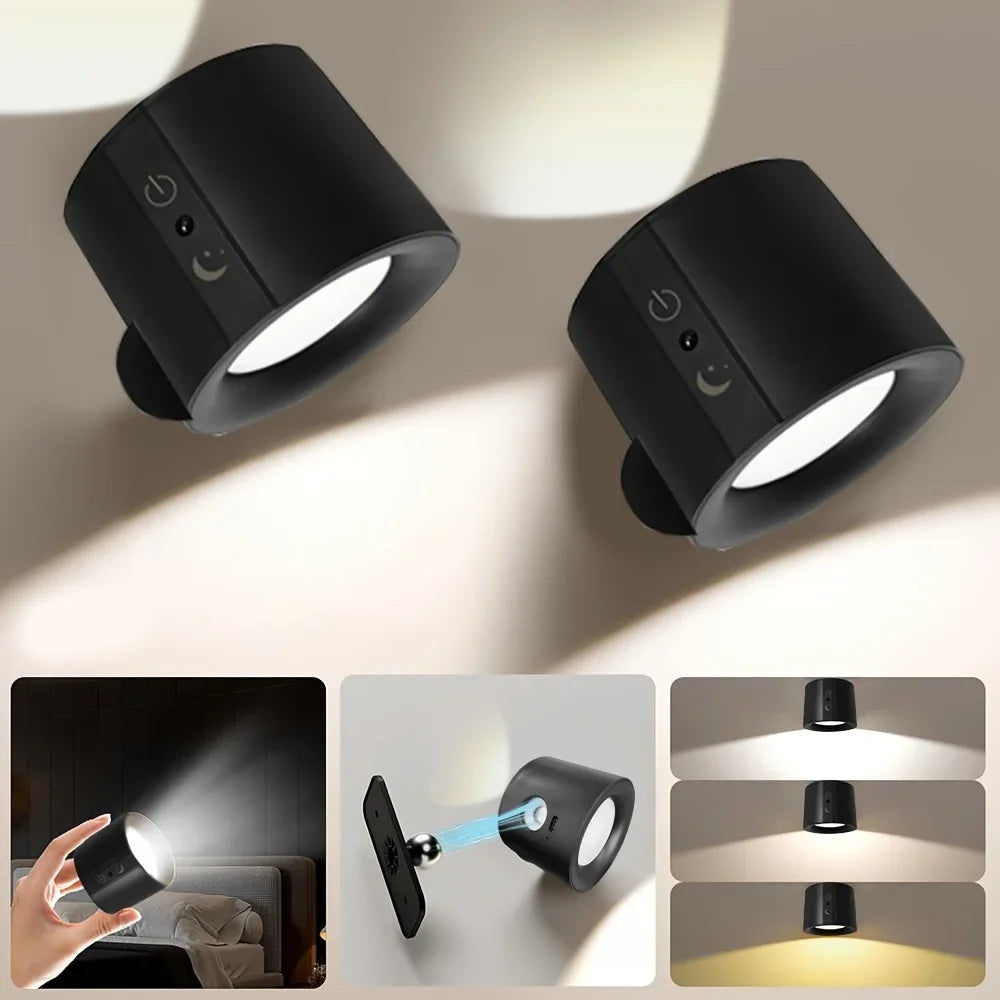 Double Head Magnetic LED Wall Lamp