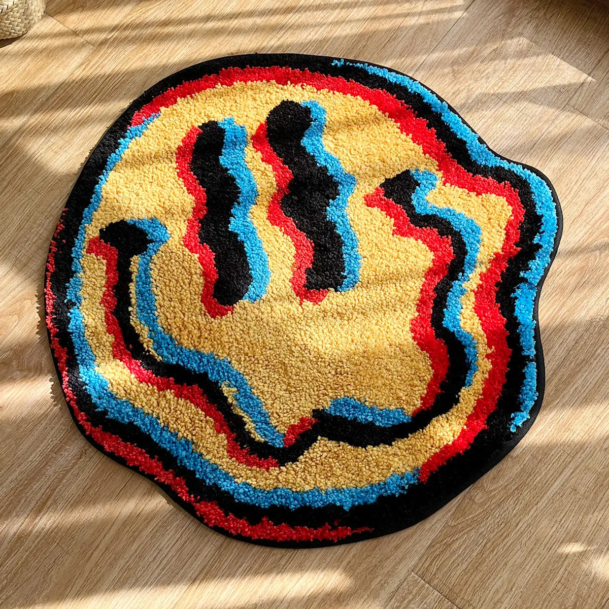 Melted Smile Accent Rug